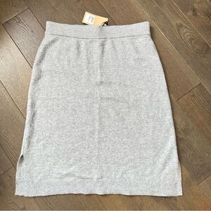Halogen Gray Pencil Skirt Size Large Petite
